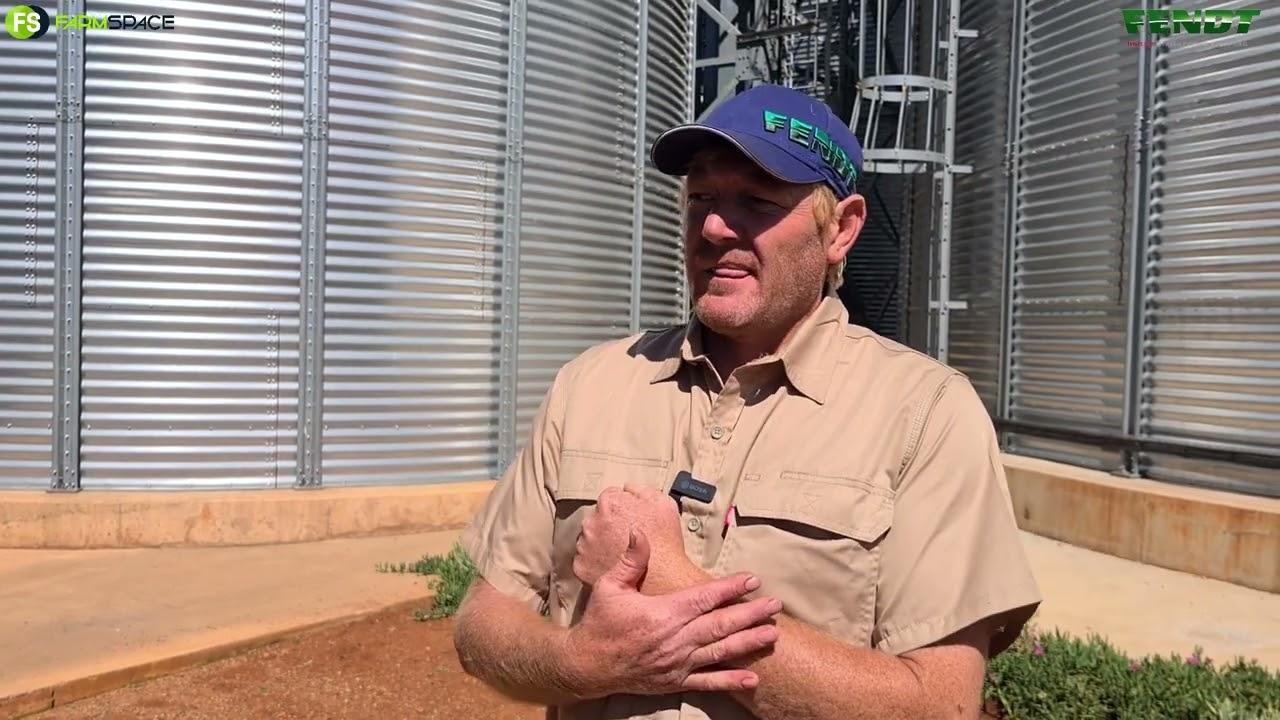 Gert van Tharina Boerdery vertel ons meer oor hul ervaring van die Fendt Ideal.