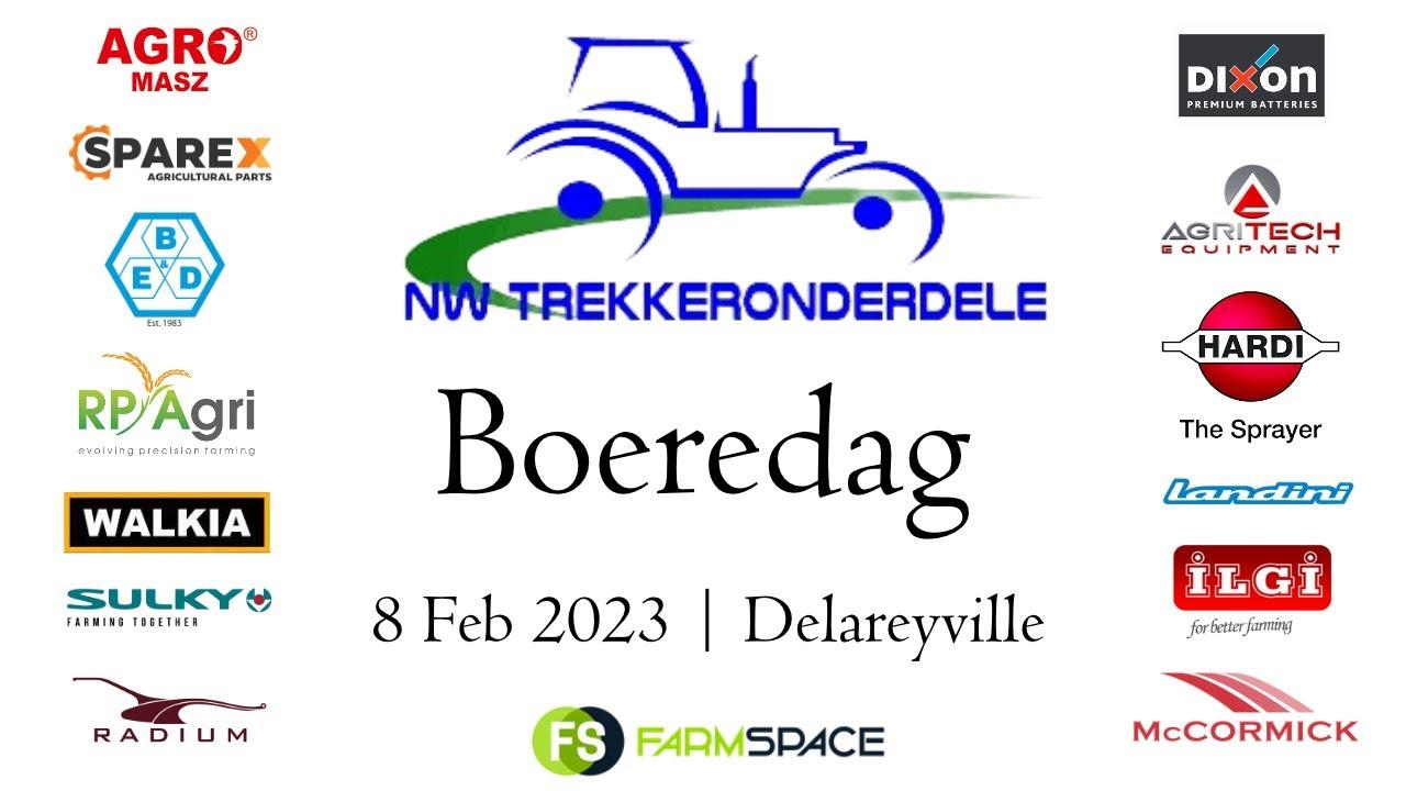 NW Trekkeronderdele se Boeredag wil jy nie mis nie!