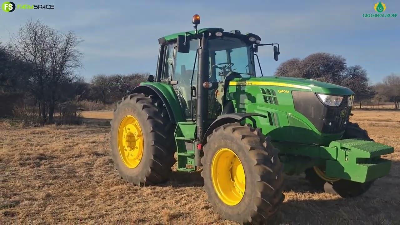 2021 John Deere 6140M (nr 5) op die VS Groeiersgroep Veiling, 20 Aug 2022.