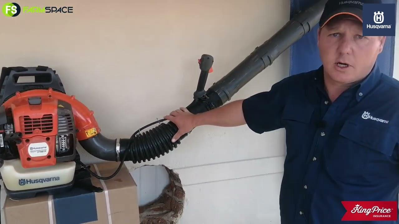 Excelsior Boeredag 2022: JC van Husqvarna vertel ons meer van hulle vuurveg "blower".