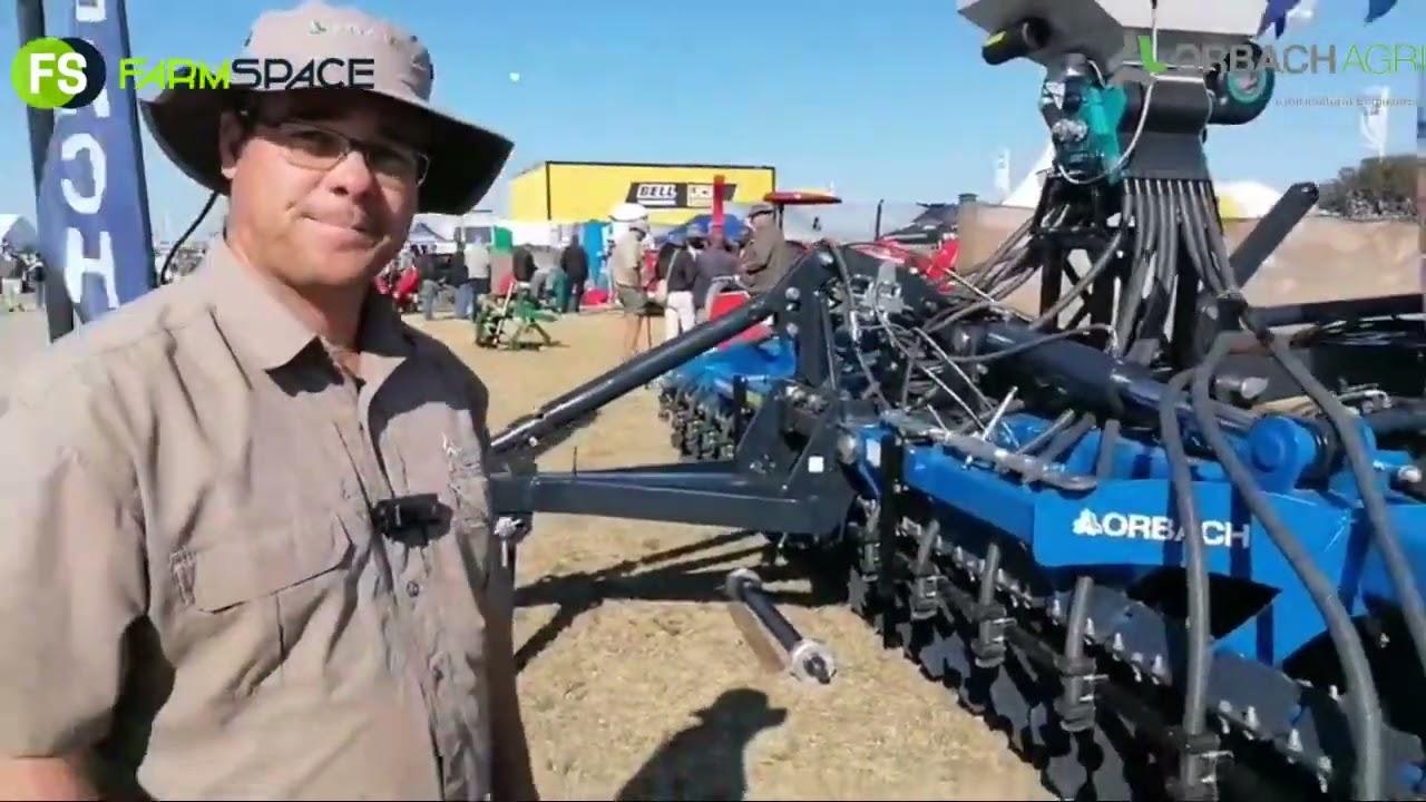 Moet nie uitmis om Orbach Agri se disc harrow met 12V saaikas op Nampo 2022 te sien nie.