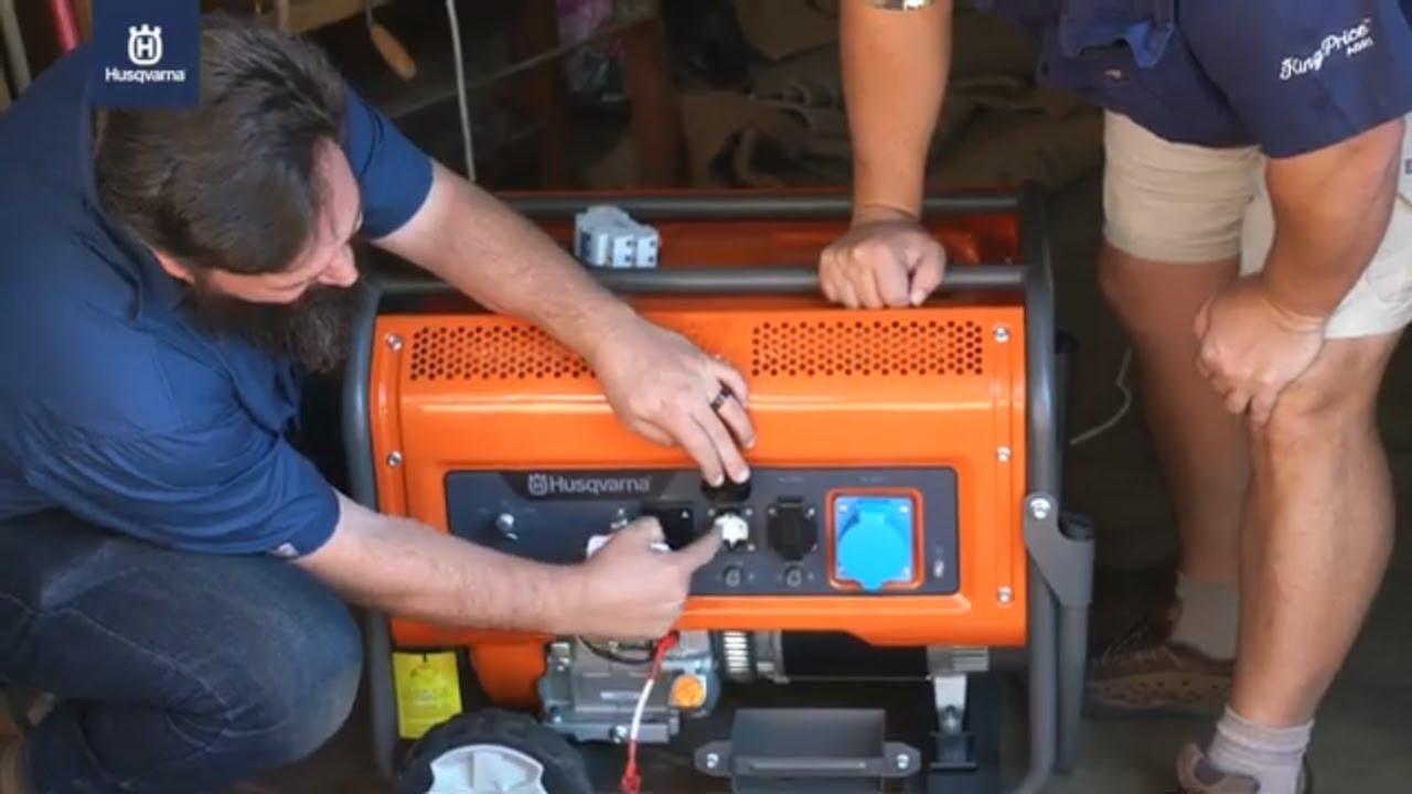 How to Husqvarna - Generator connection do's & dont's