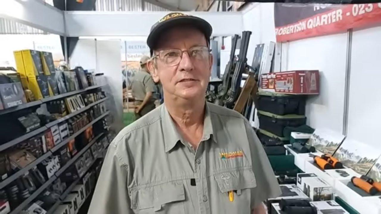 Wildman Robertson het iets van als hier op Nampo Kaap / Cape 2024.