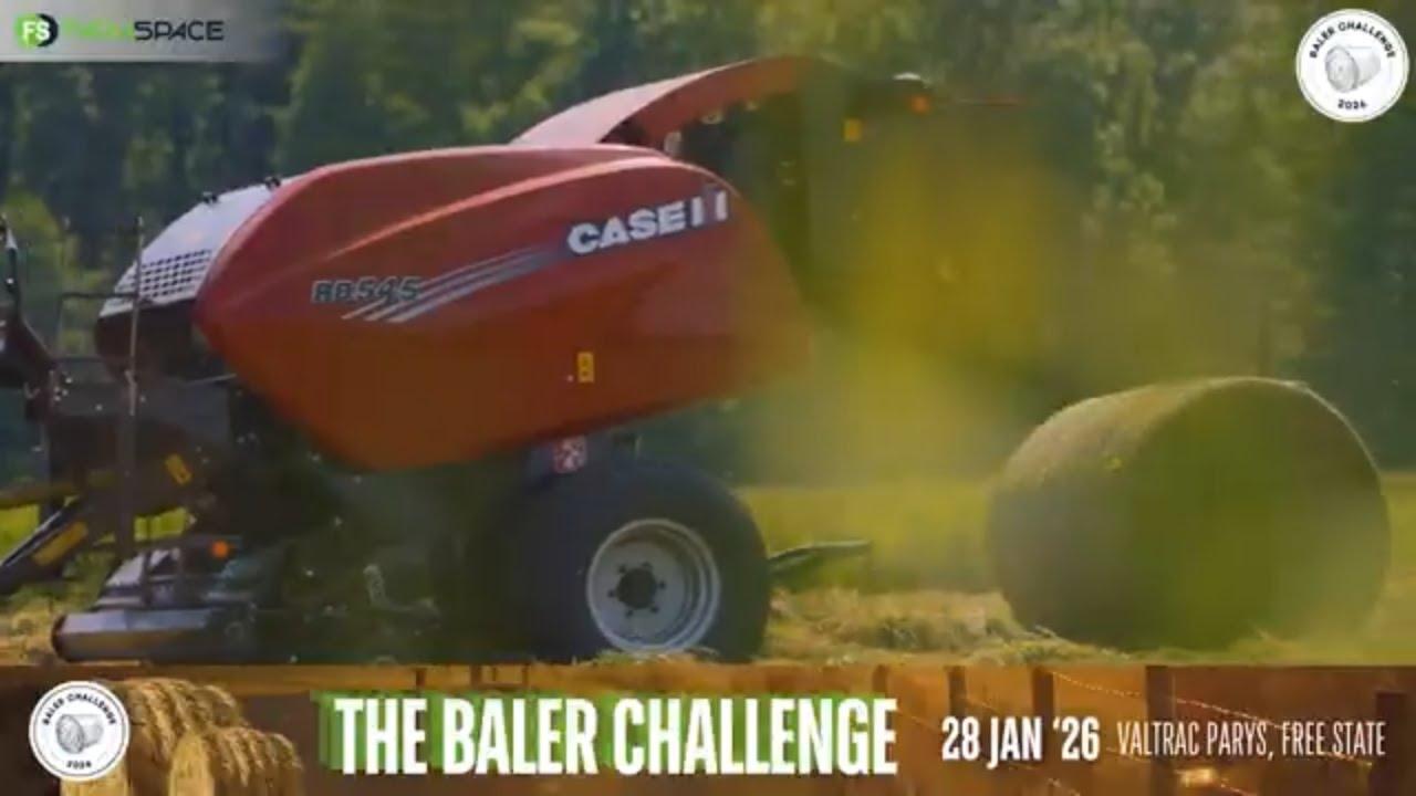 Is jy gereed om te sien hoe die Case IH RB 545 baler die kompetisie aanpak by die Baler Challenge?
