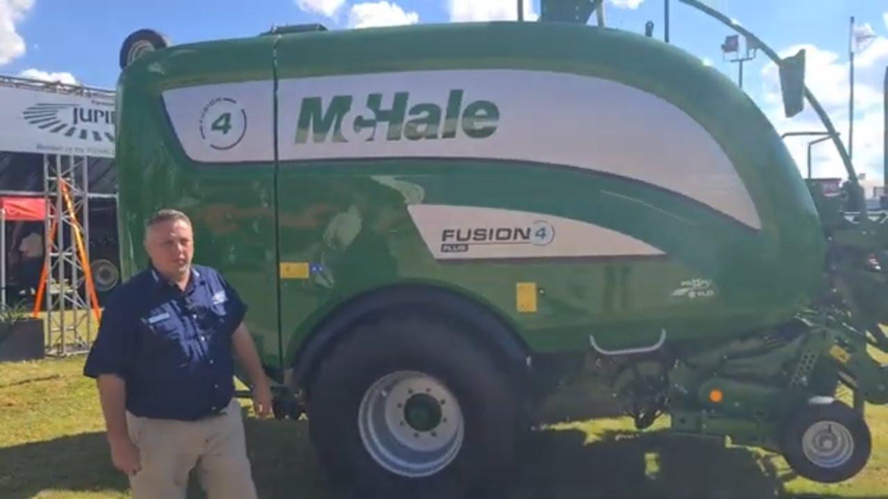 McHale Fusion baler op Nampo 2023