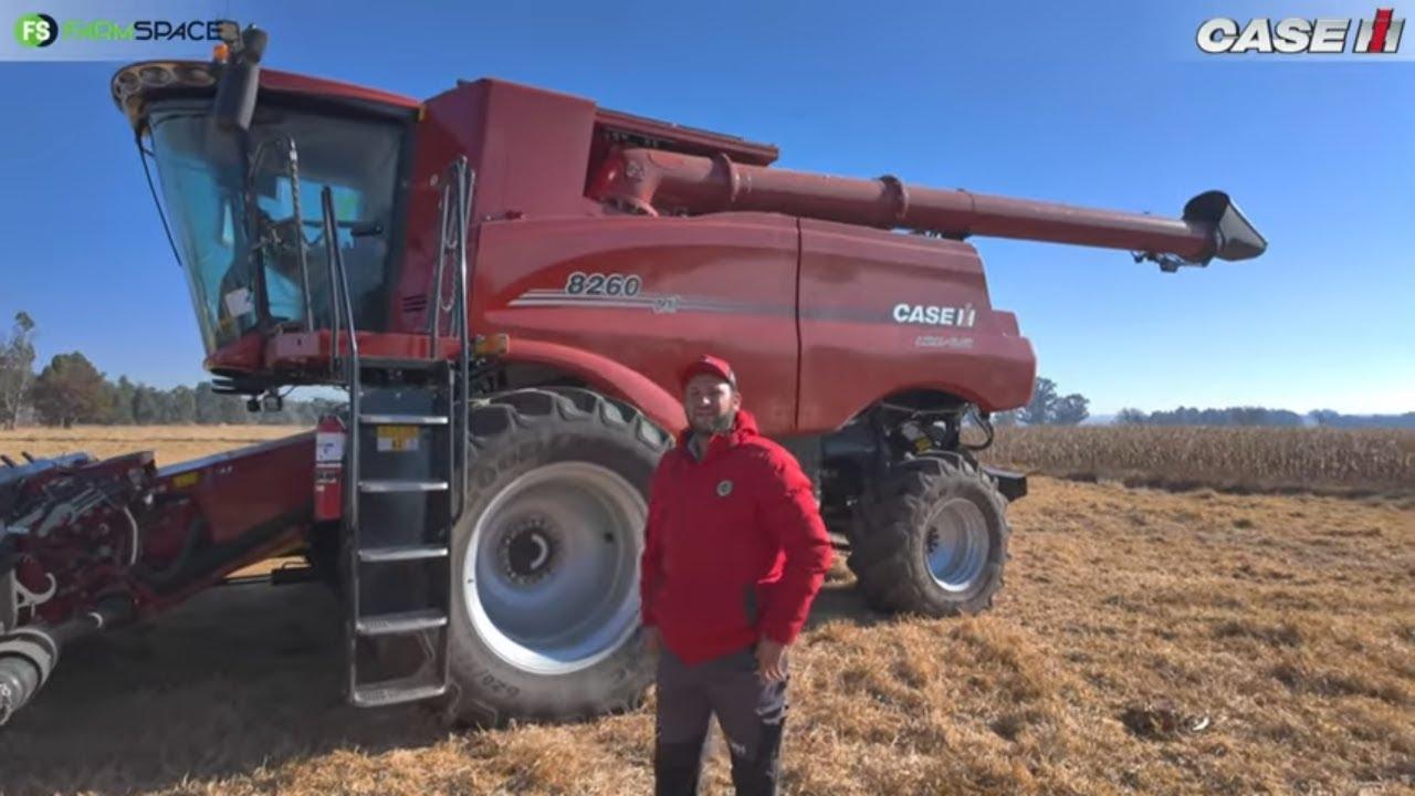 Wat is nuut op die Case IH  8260 stroper?