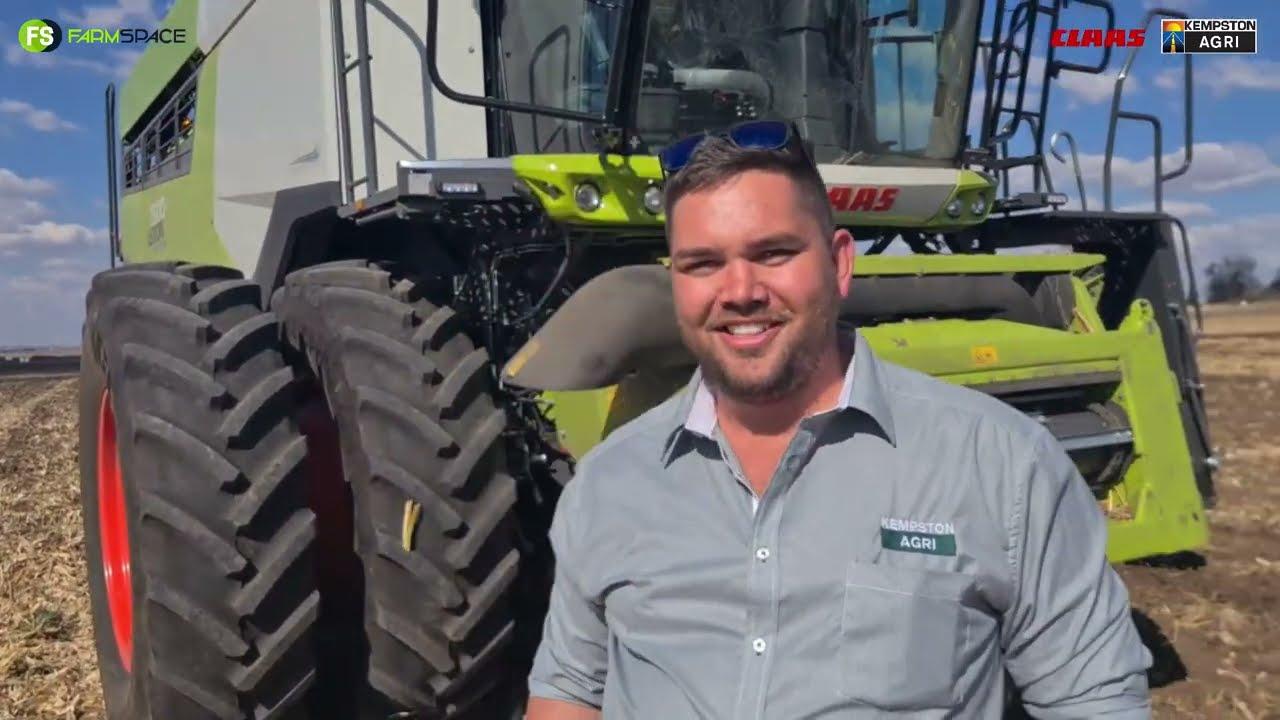 VAL Boeredag 2022 - Kyk hierdie CLAAS Lexion 7600 stroper.