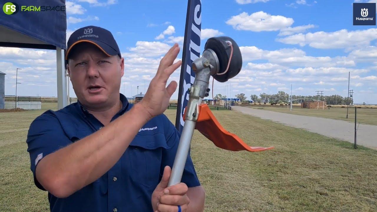 Ons gesels met JC Serfontein van Husqvarna oor hulle battery "brush cutter".
