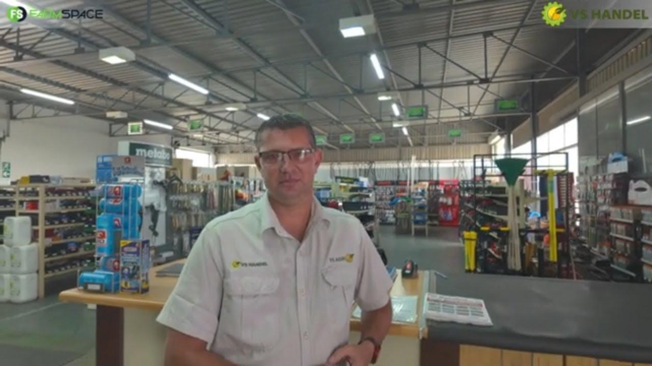 Hoekom is VS Handel in Vrede jou 1-stop-shop? Kobus vertel meer.