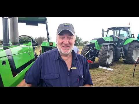 Deutz-Fahr ondersteuning stalletjie by Hertzogville Landboufees 2022