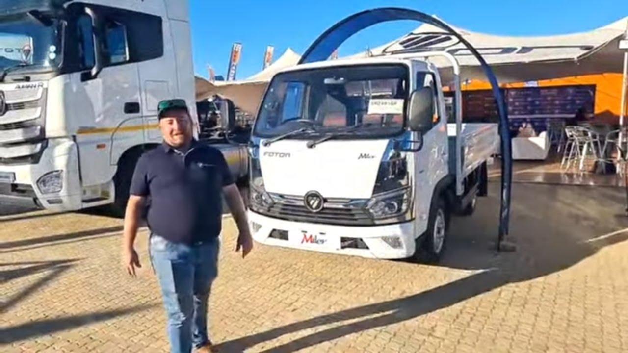 Foton het hulle nuwe Miler trokkie bekend gestel hier op Nampo 2026.