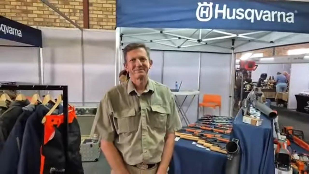 Husqvarna gaan van krag tot krag hier by Nampo Alfa 2024.