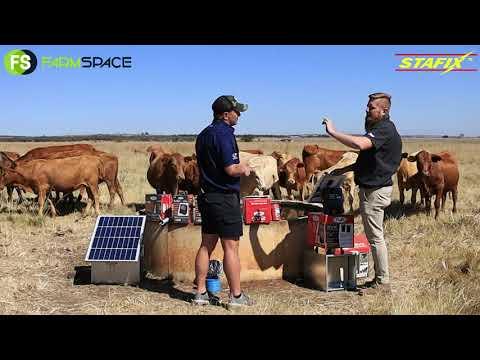 Jaco from Stafix talks about some of their products used for Strip Grazing (Afrikaans)