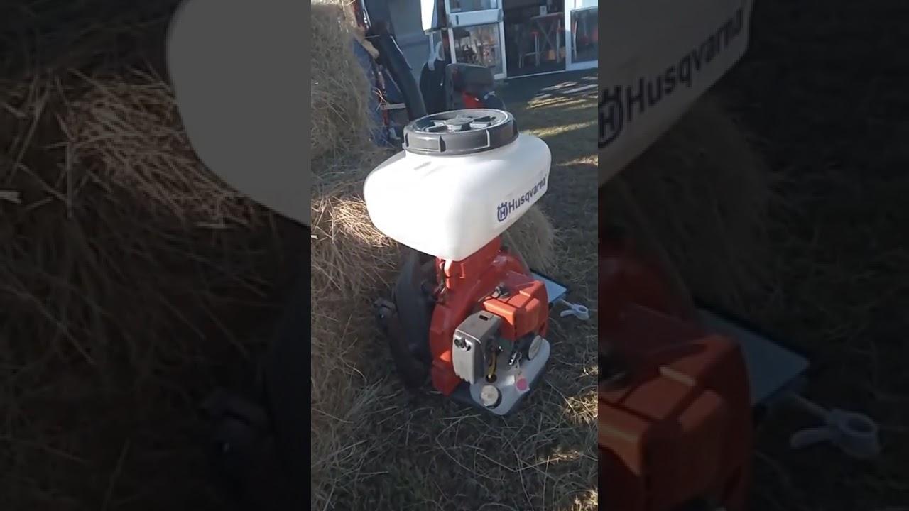 Watter verskillende rugsak spuite het Husqvarna hier op Nampo 2026?