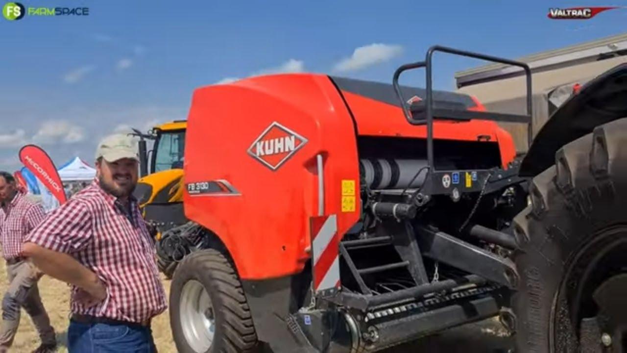 Kuhn FB 3130 op die King Price Insurance Baler Challenge 1 Feb 2023
