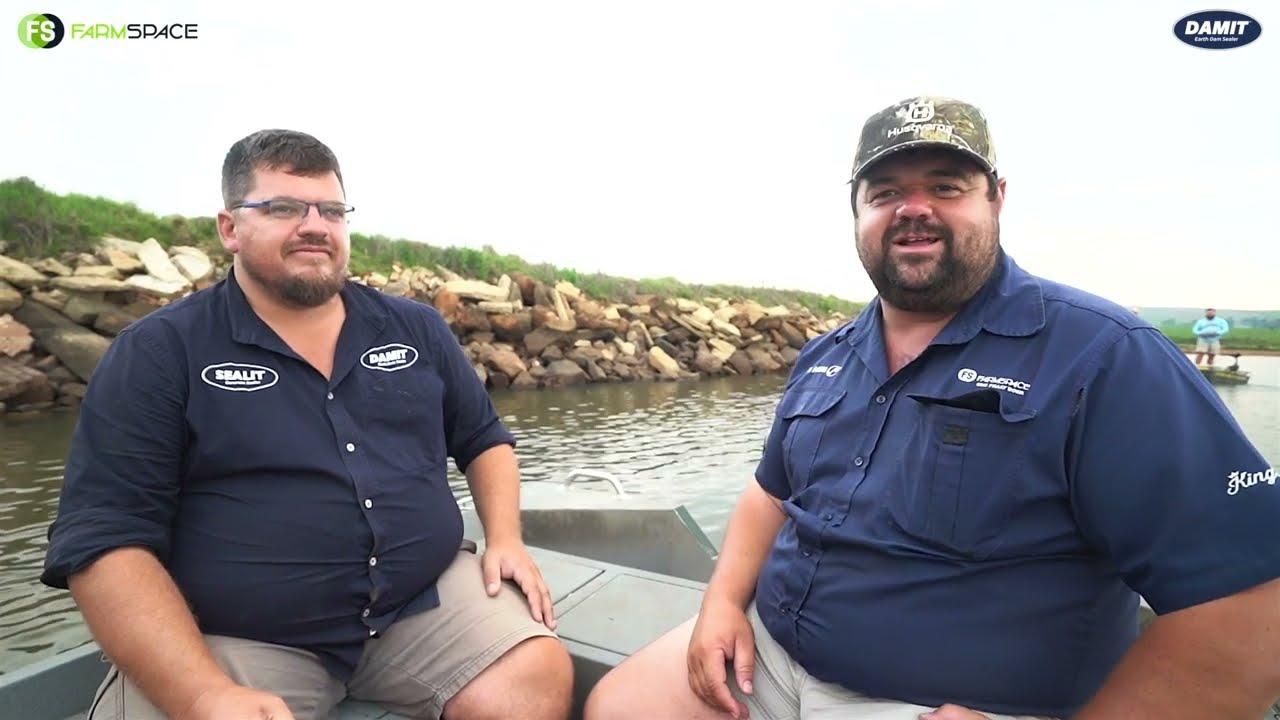 Het jy 'n lek in jou dam? Jaco van Damit Dam Sealer vertel meer.