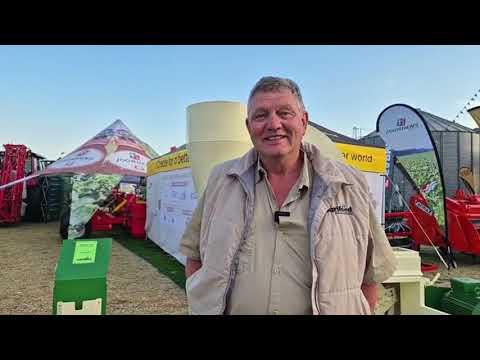 Abrie Greyling van Agrifeed Systems van Cradock by NAMPO 2024.