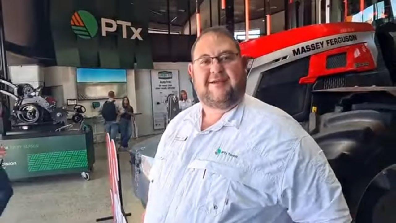 PTx Trimble se tegnologie verbeter elke jaar. Kom kyk by AGCO op Nampo 2026.