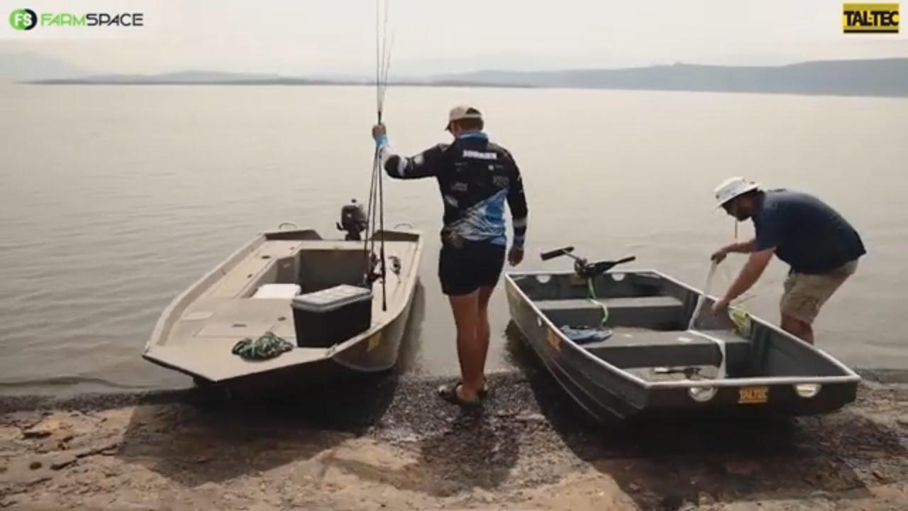 Kyk hoe lyk die Dinghy se groter boetie. Tal-Tec se ALU-BASS boot.