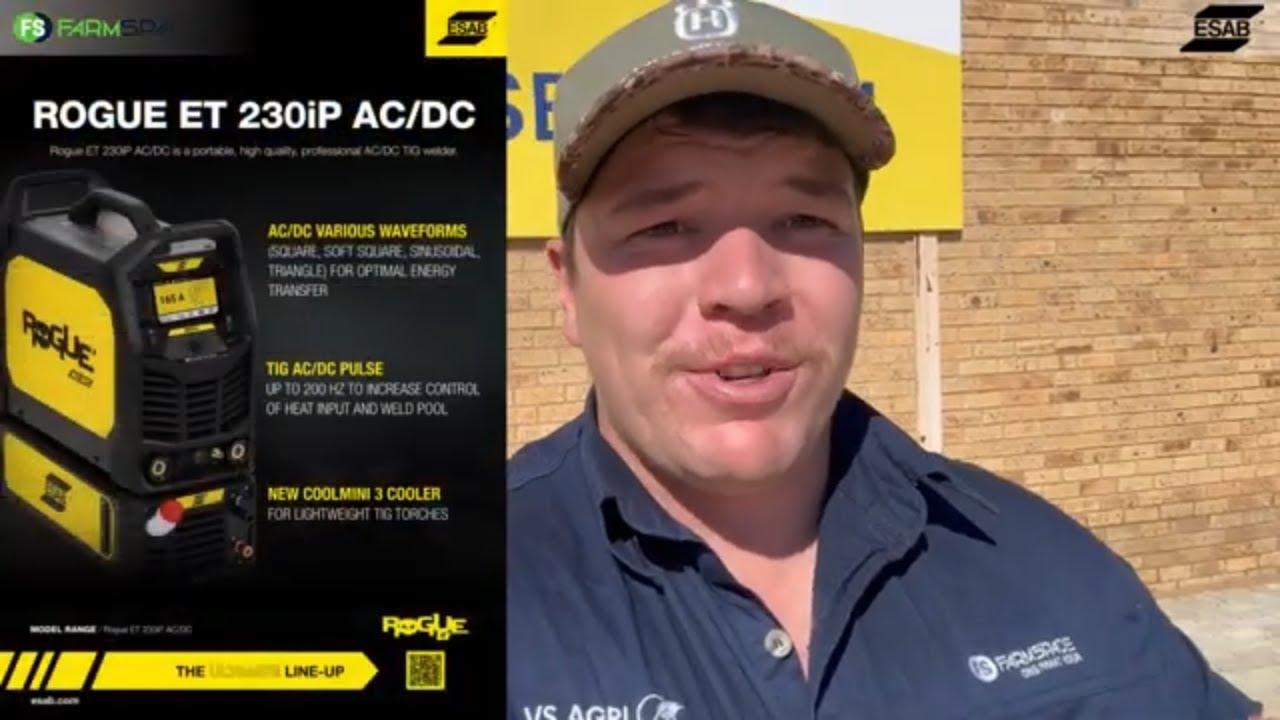 ESAB se Rogue ET230iP welder gaan in aksie te siene wees by die Santam Saal op Nampo 2025!