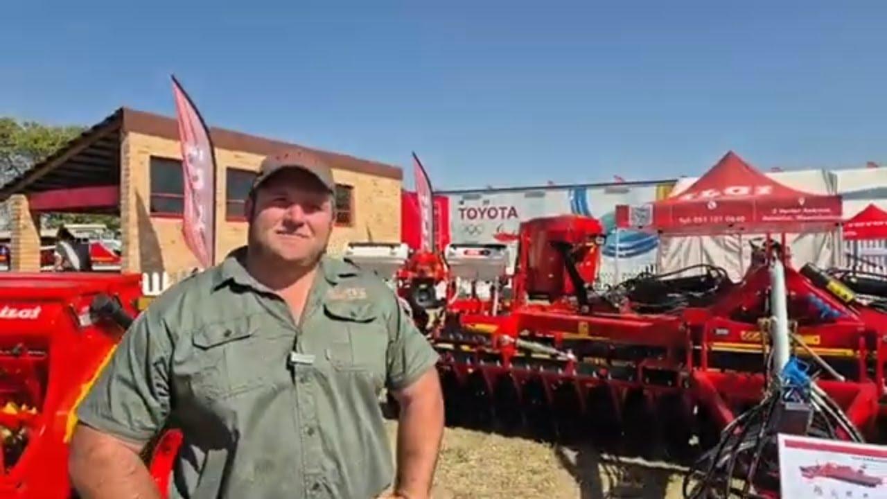 Kyk die 6 meter Aragon by ILGI Africa op NAMPO 2024.