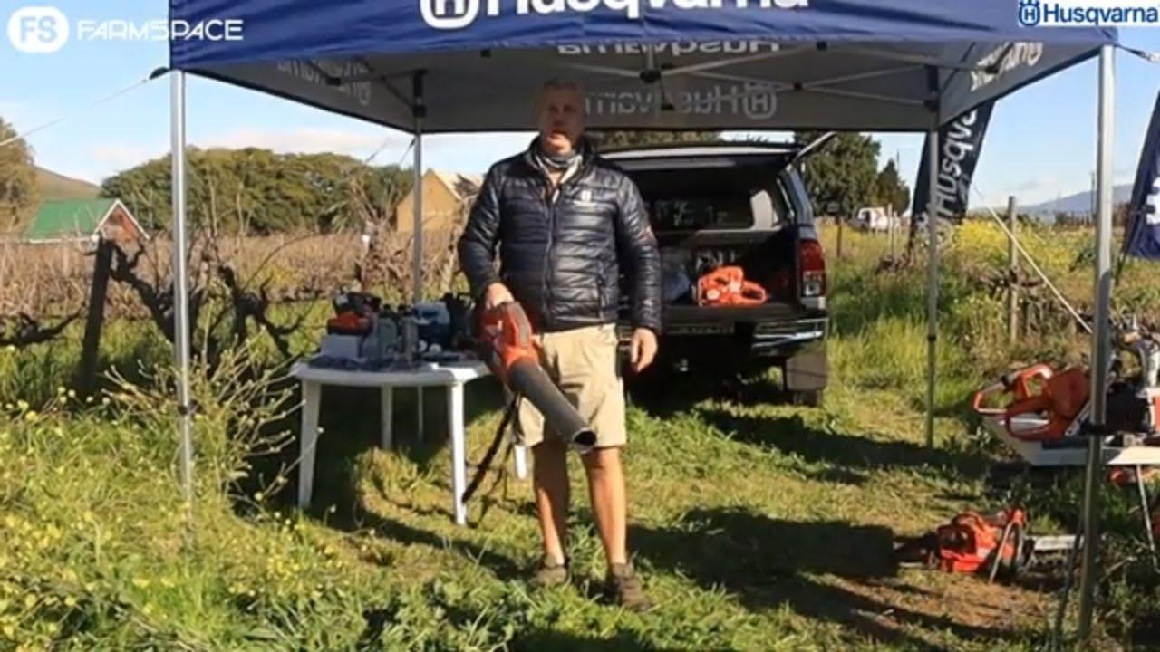 Is Husqvarna se battery blower gepas vir enige taak? Charles wys ons meer.