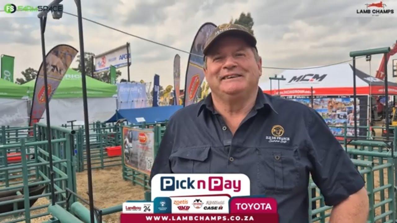 Frank Penn skryf die jaar 'n Ile De France in vir Lamb Champs 2025.