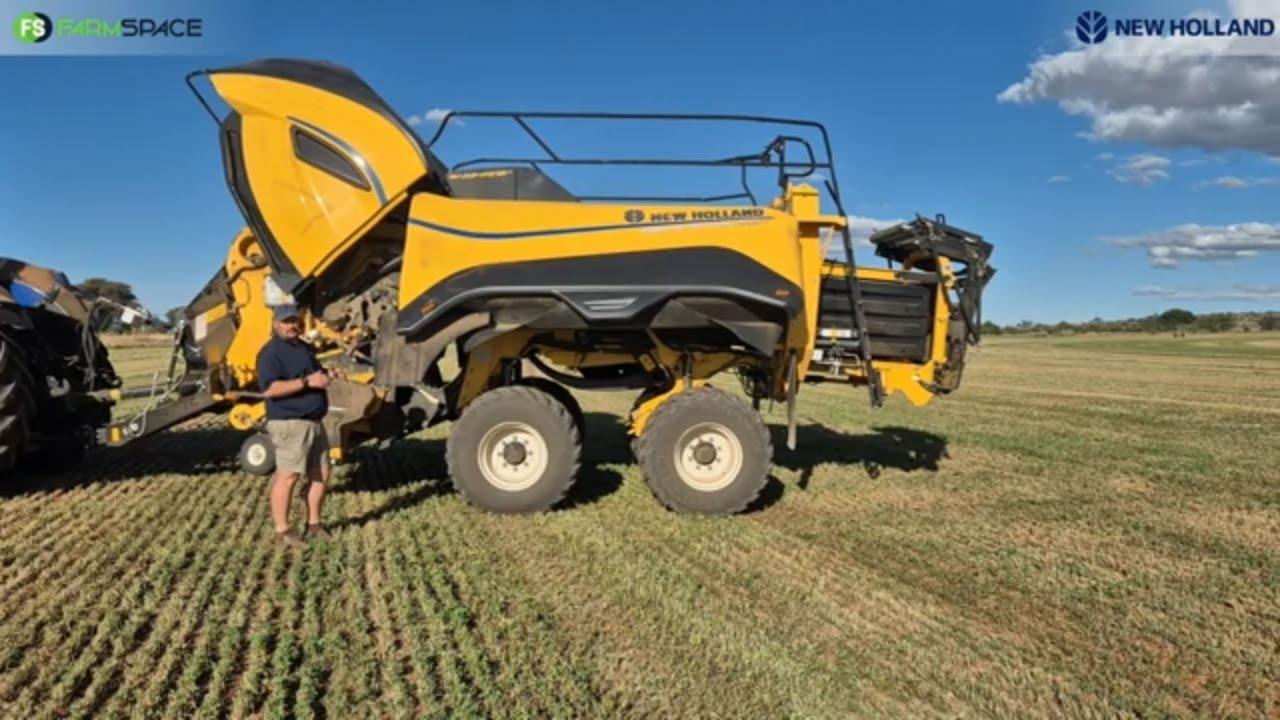 Derrick Coetzee vertel wat kry jy alles met die New Holland BB 1290 HD baler