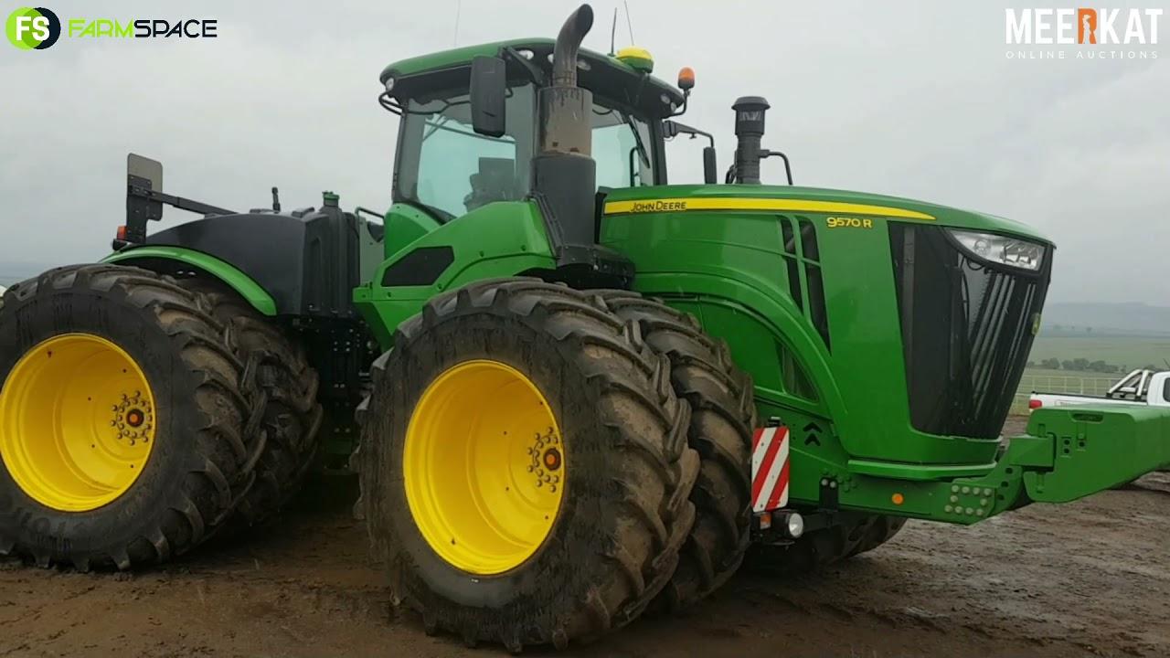 Kwaliteit Trekker en Implement Veiling Sonder Grense 21-24 Feb 2022 - John Deere 9570R