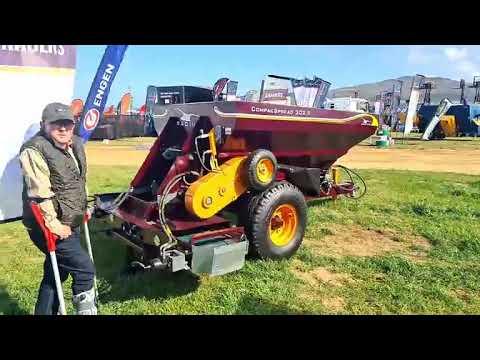 Radium Engineering het 'n baie spesiale strooier hier by Nampo Kaap / Cape 2024.