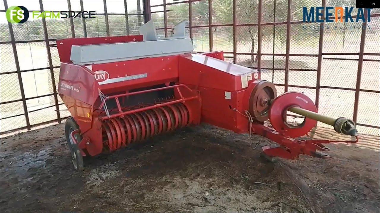 Welger AP530 baler op Kwaliteit Trekker en Implement Veiling Sonder Grense 21 tot 24 Feb 2022