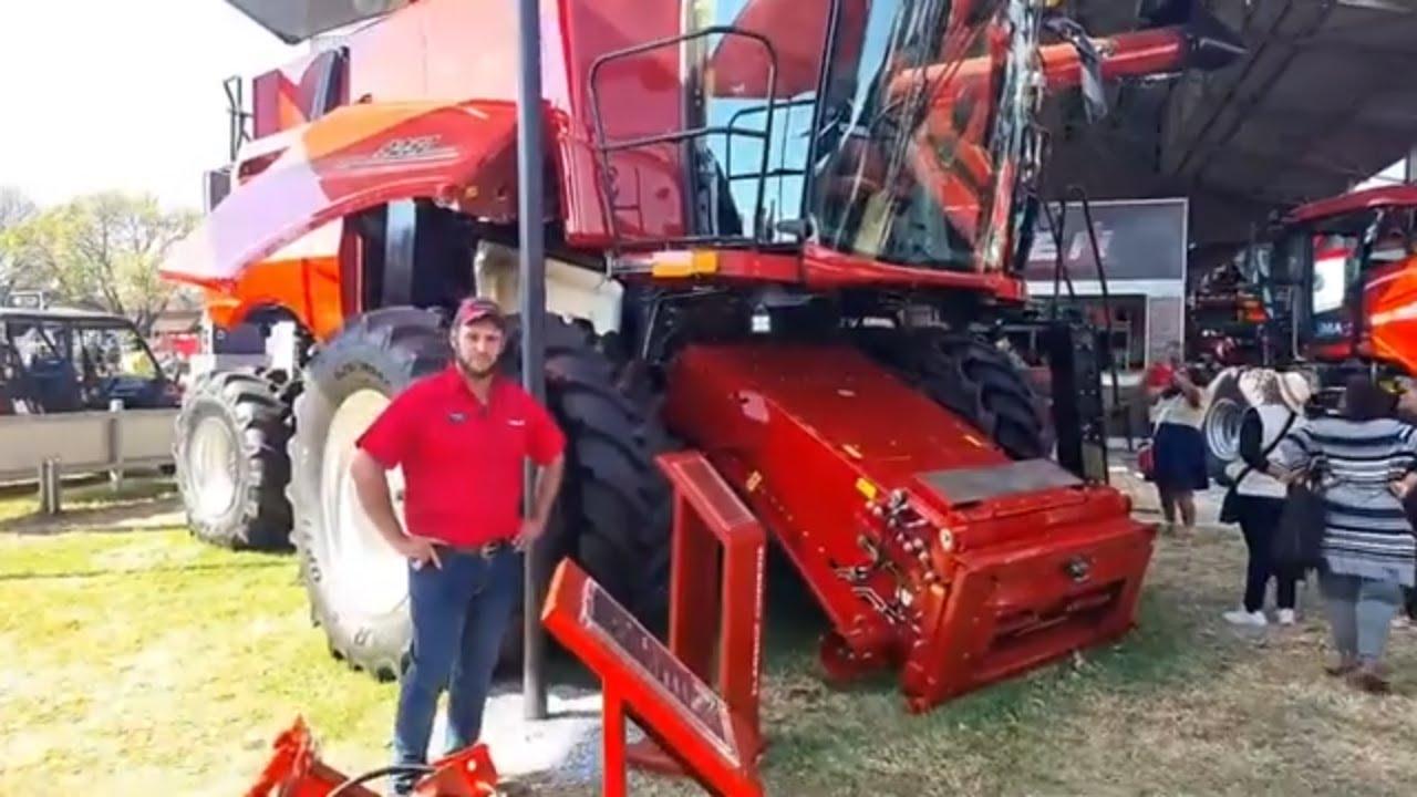 Case IH SA 9250 Stroper op NAMPO 2024.