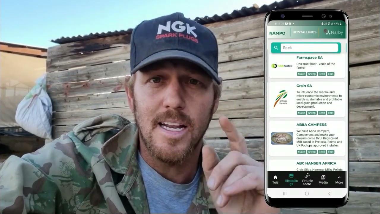 Jano vertel ons hoekom jy die NAMPO-App moet aflaai!