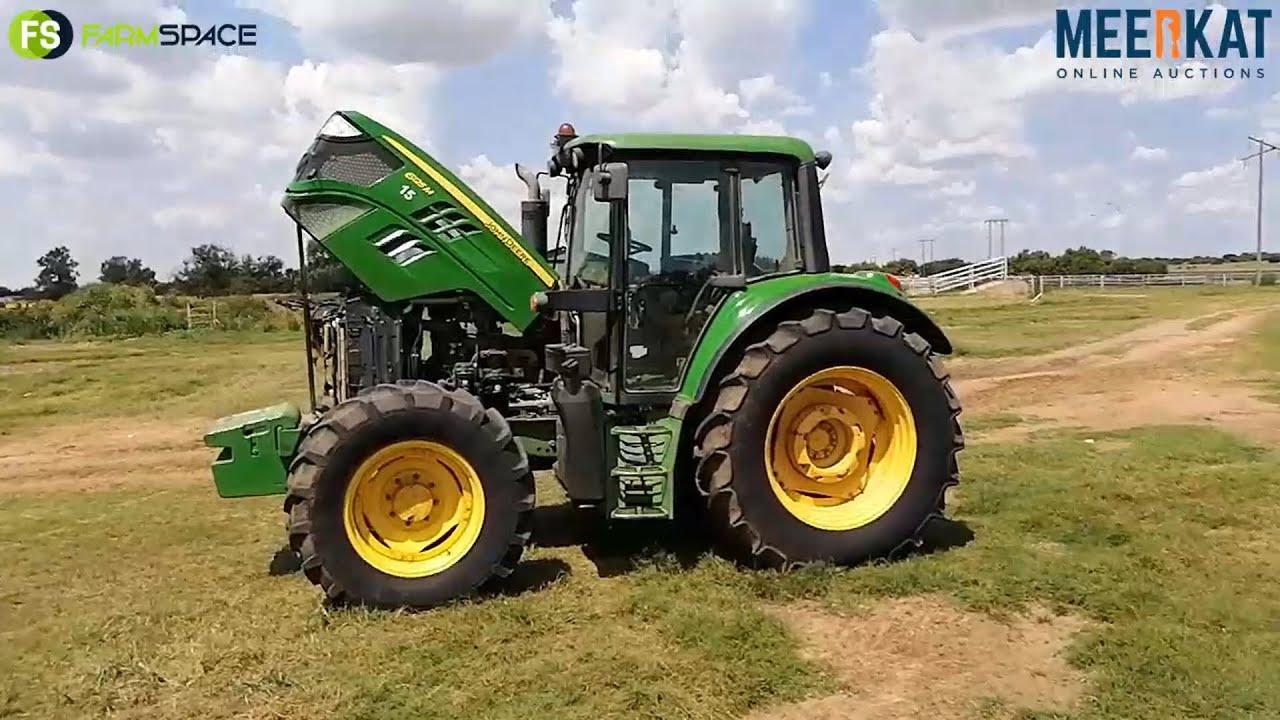 2015 John Deere 6125M trekker op Kwaliteit Trekker en Implement Veiling Sonder Grense 21-24 Feb 2022
