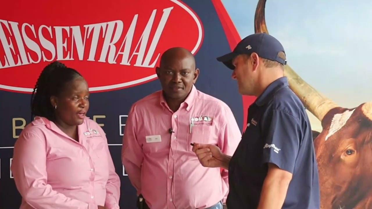 Tinus spoke to Ntaba Nyoni's Jessica and Ben after a very successful action
