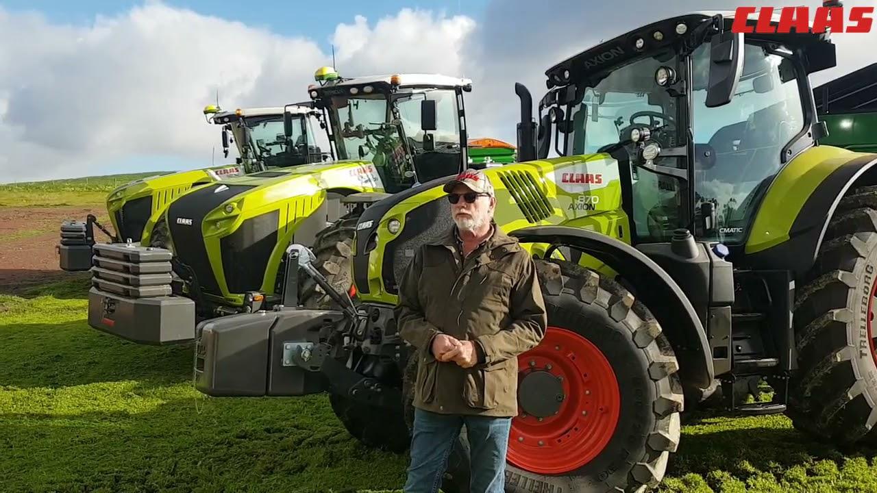 Claas SA - Heinrich Schonfeldt vertel ons meer van sy boerdery naby Caledon